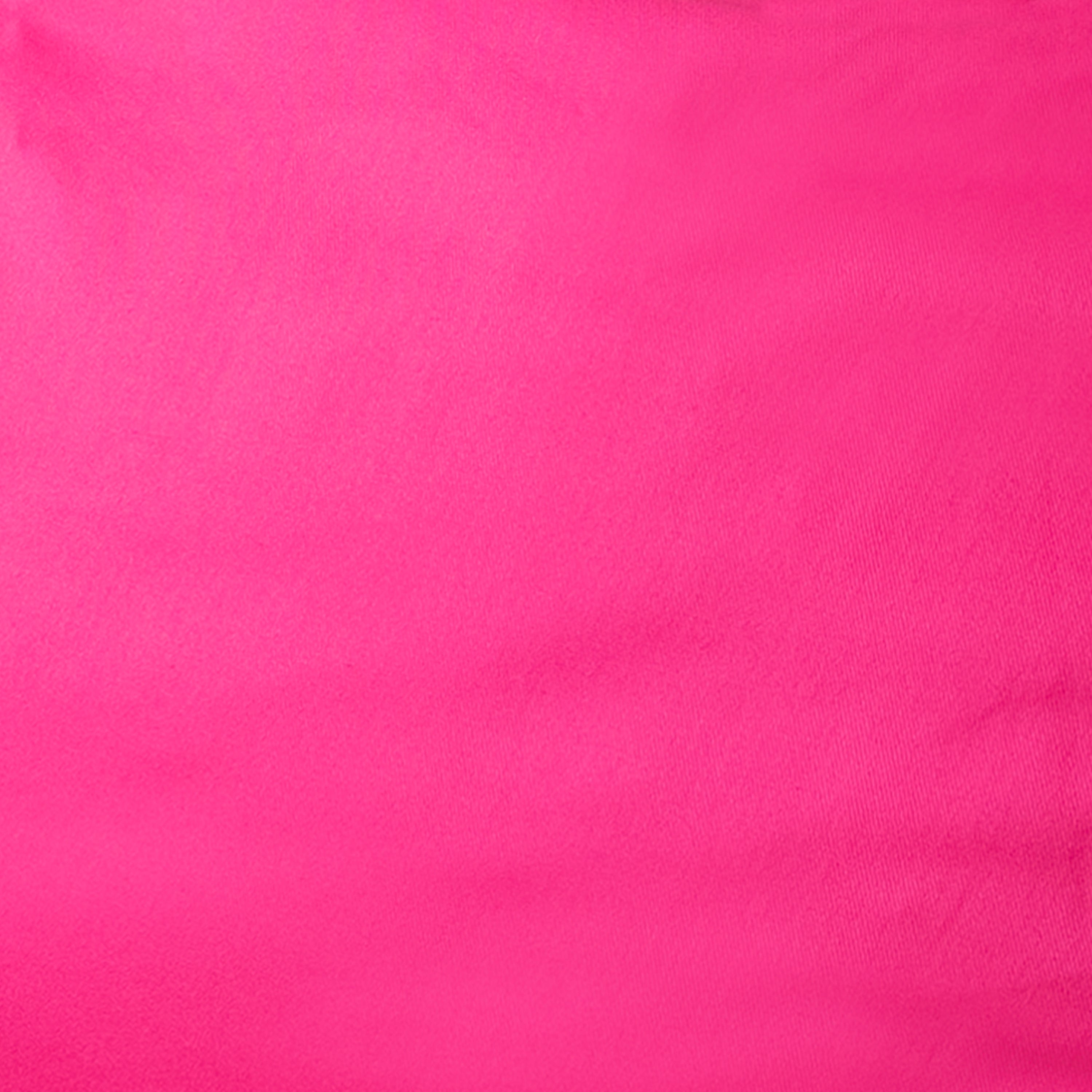 Dillon Small Solid Hot Pink Refillable Bean Bag Chair for Kids and Teens
