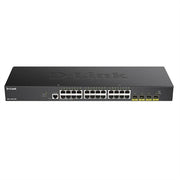 D-Link 28-Port 10-Gigabit Smart Managed Switch - 28 Ports - Manageable - 3 Layer Supported - Modular - DGS125028X6KV