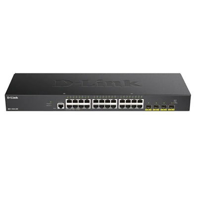 D-Link 28-Port 10-Gigabit Smart Managed Switch - 28 Ports - Manageable - 3 Layer Supported - Modular - DGS125028X6KV