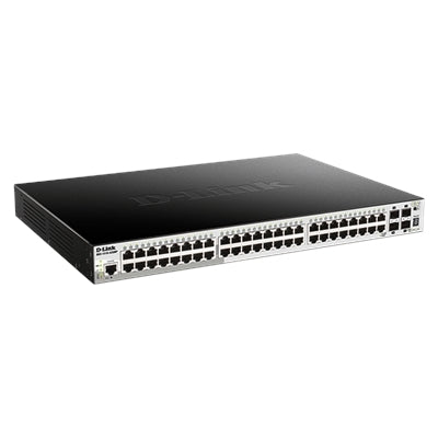 48 Port Gigabit Smart Managed PoE Switch with 4 10G SFP+ Ports, 370W PoE Budget