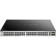 D-Link 54 Port Stackable Gigabit PoE Layer 3+ Switch with 6 10GbE Ports