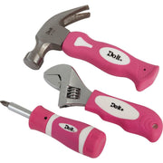 6-in-1 Screwdriver, Wrench, Hammer Mini Tool Set (3-Piece)