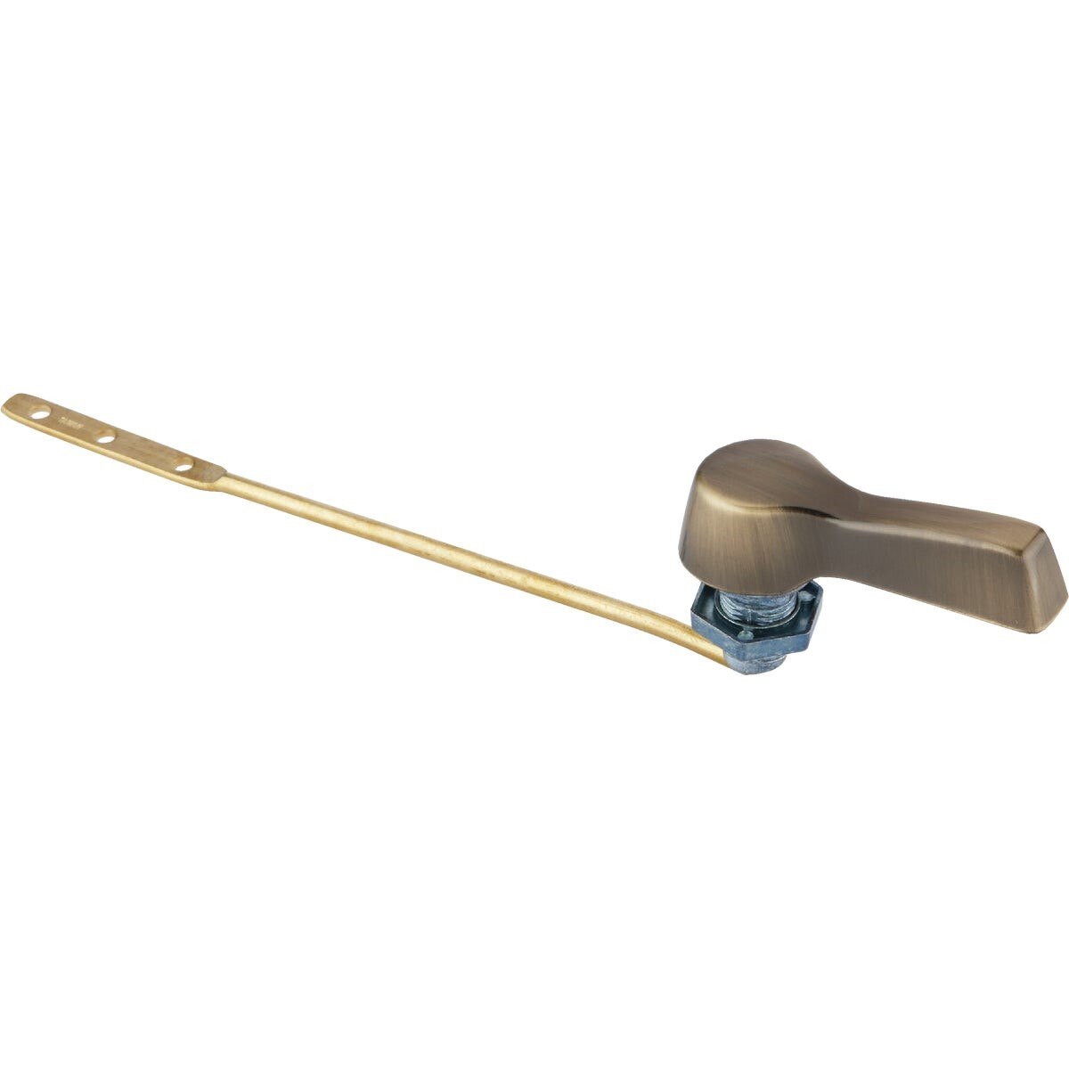 Antique Brass Tank Lever with Brass Arm
