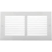 Home Impressions 6 In. x 12 In. Stamped Steel Return Air Grille