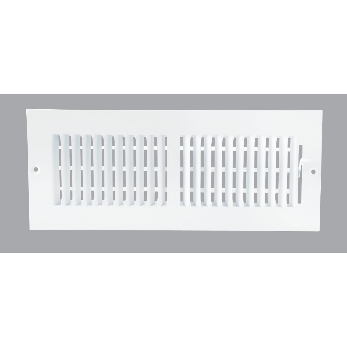 Home Impressions White Steel 5.75 In. Wall Register
