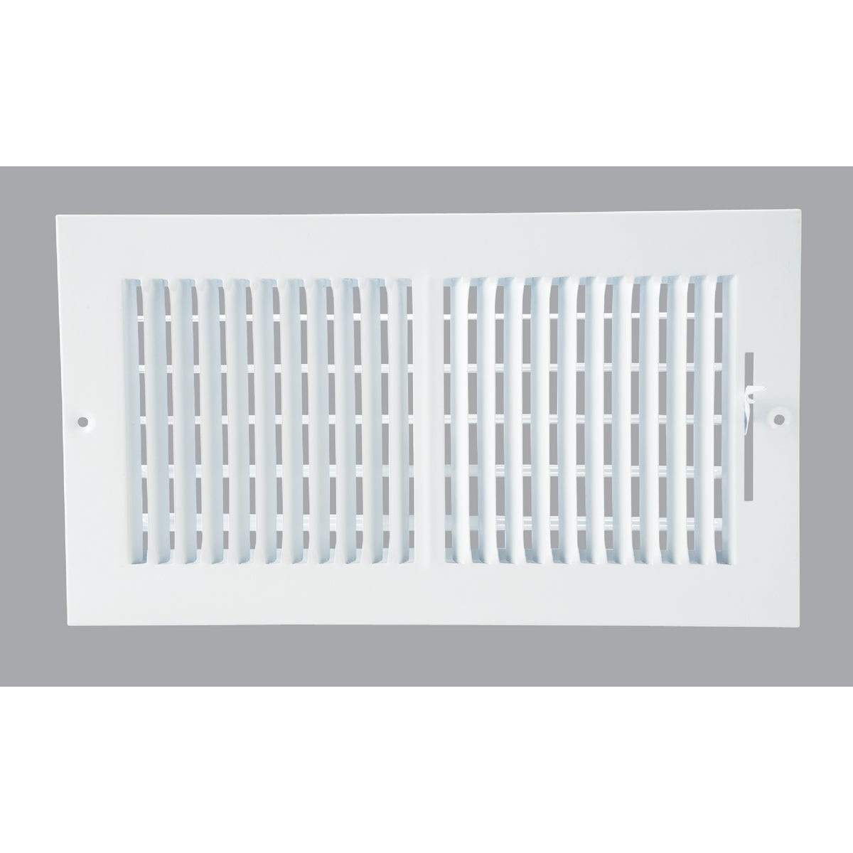 Home Impressions White Steel 7.76 In. Wall Register