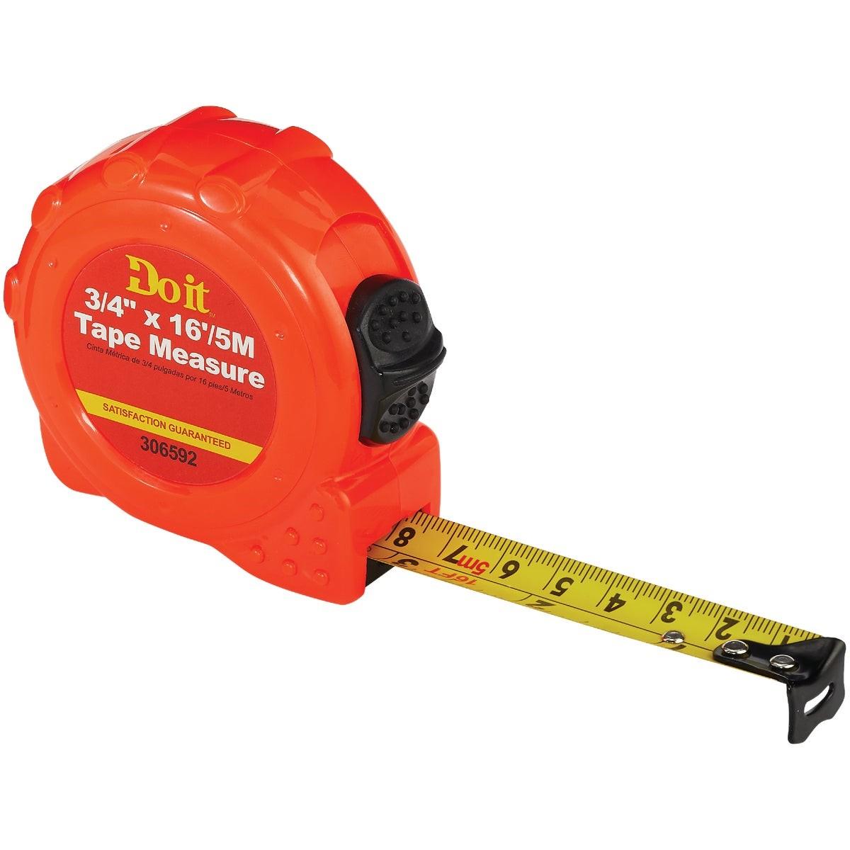5m/16 Ft. Metric/SAE Power Tape Measure