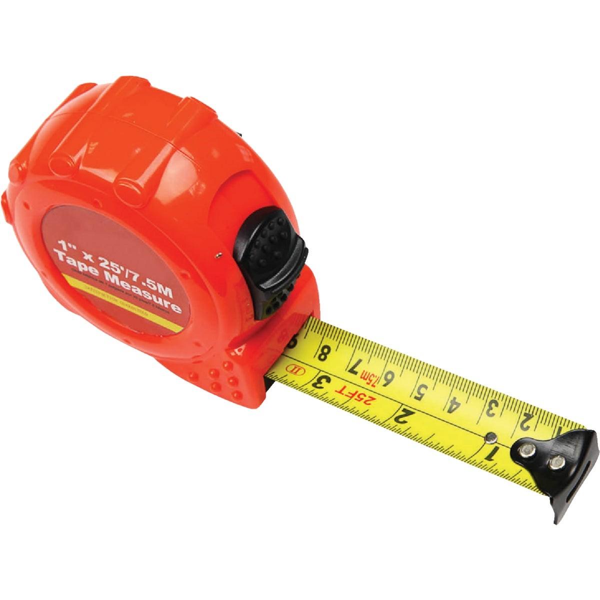 7.5m/25 Ft. Metric/SAE Power Tape Measure
