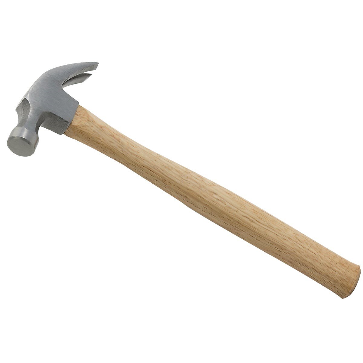7 Oz. Smooth-Face Curved Claw Hammer with Hardwood Handle