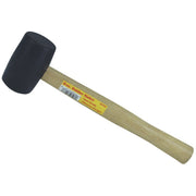 8 Oz. Rubber Mallet with Hardwood Handle