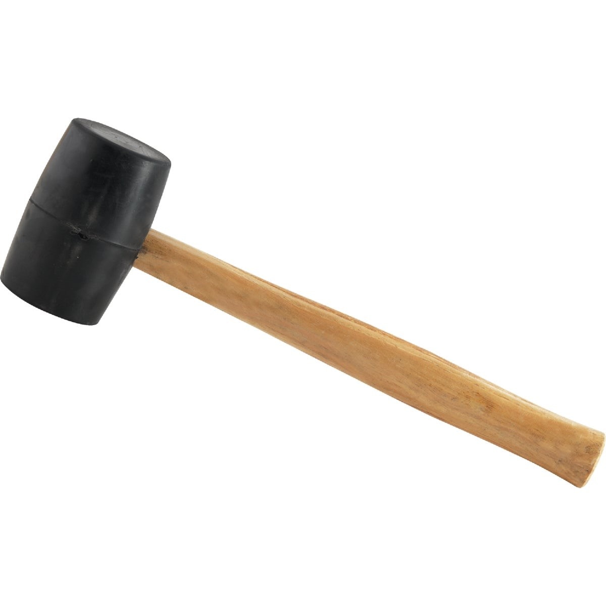 16 Oz. Rubber Mallet with Hardwood Handle