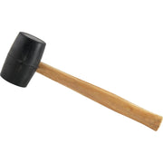 16 Oz. Rubber Mallet with Hardwood Handle