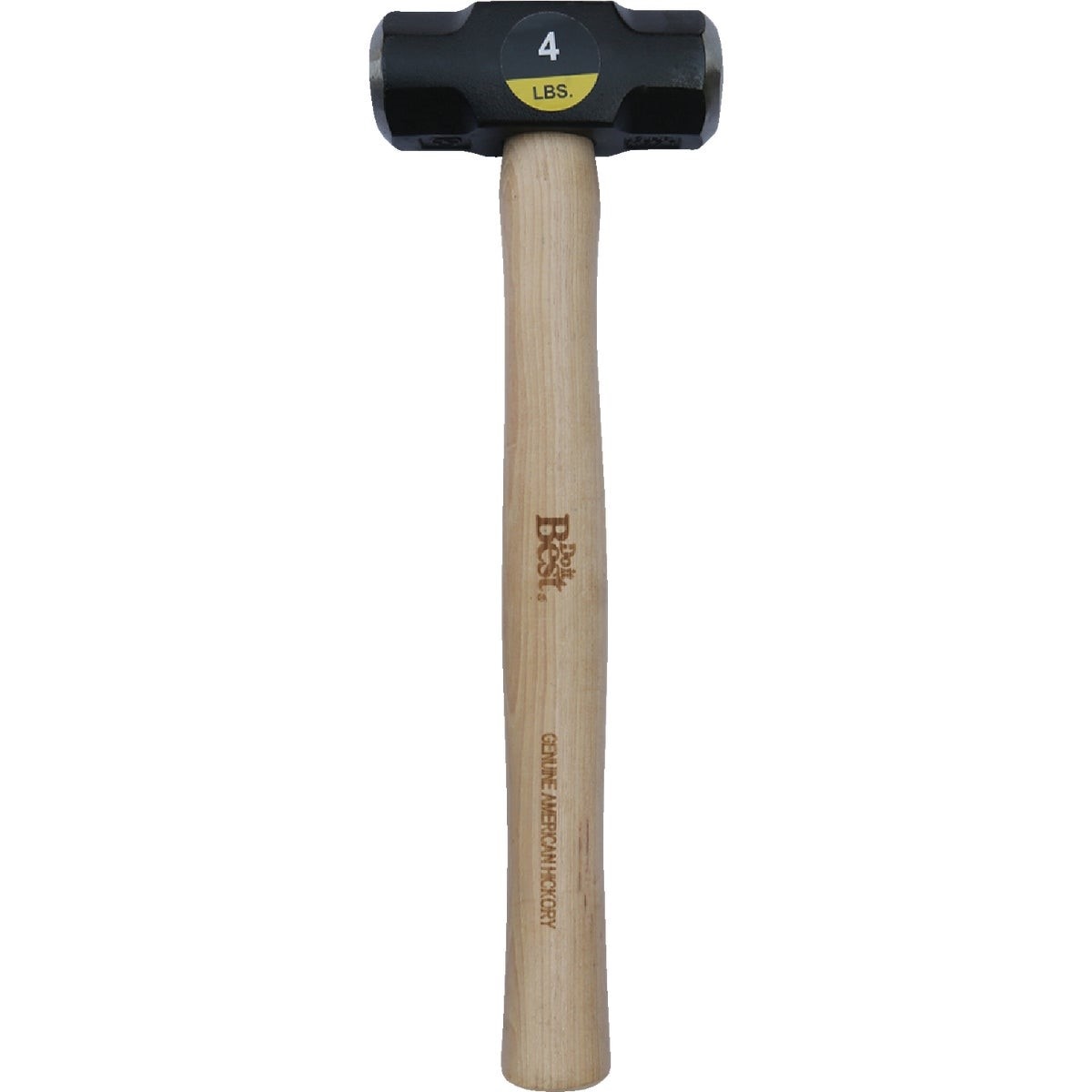4 Lb. Steel Double Face Drilling Hammer with Hickory Handle