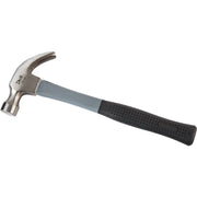 16 Oz. Smooth-Face Curved Claw Hammer with Fiberglass Handle