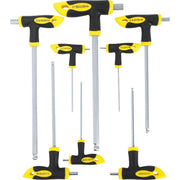Metric T-Handle Hex Key Set, 8-Piece