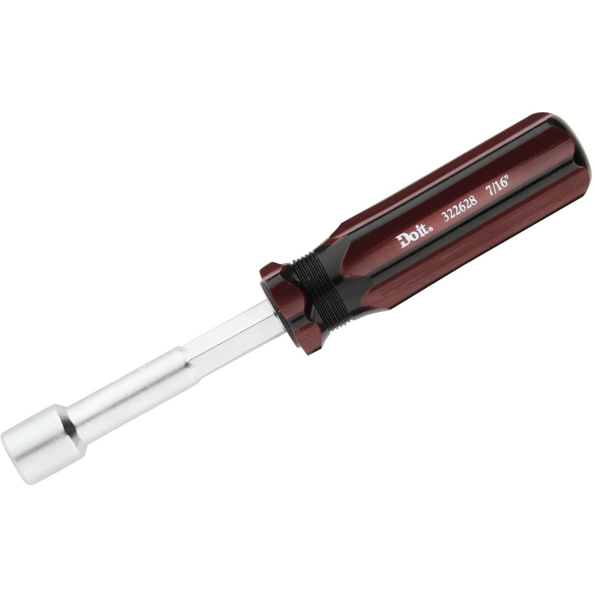 Standard 7/16 In. Nut Driver with 3 In. Solid Shank