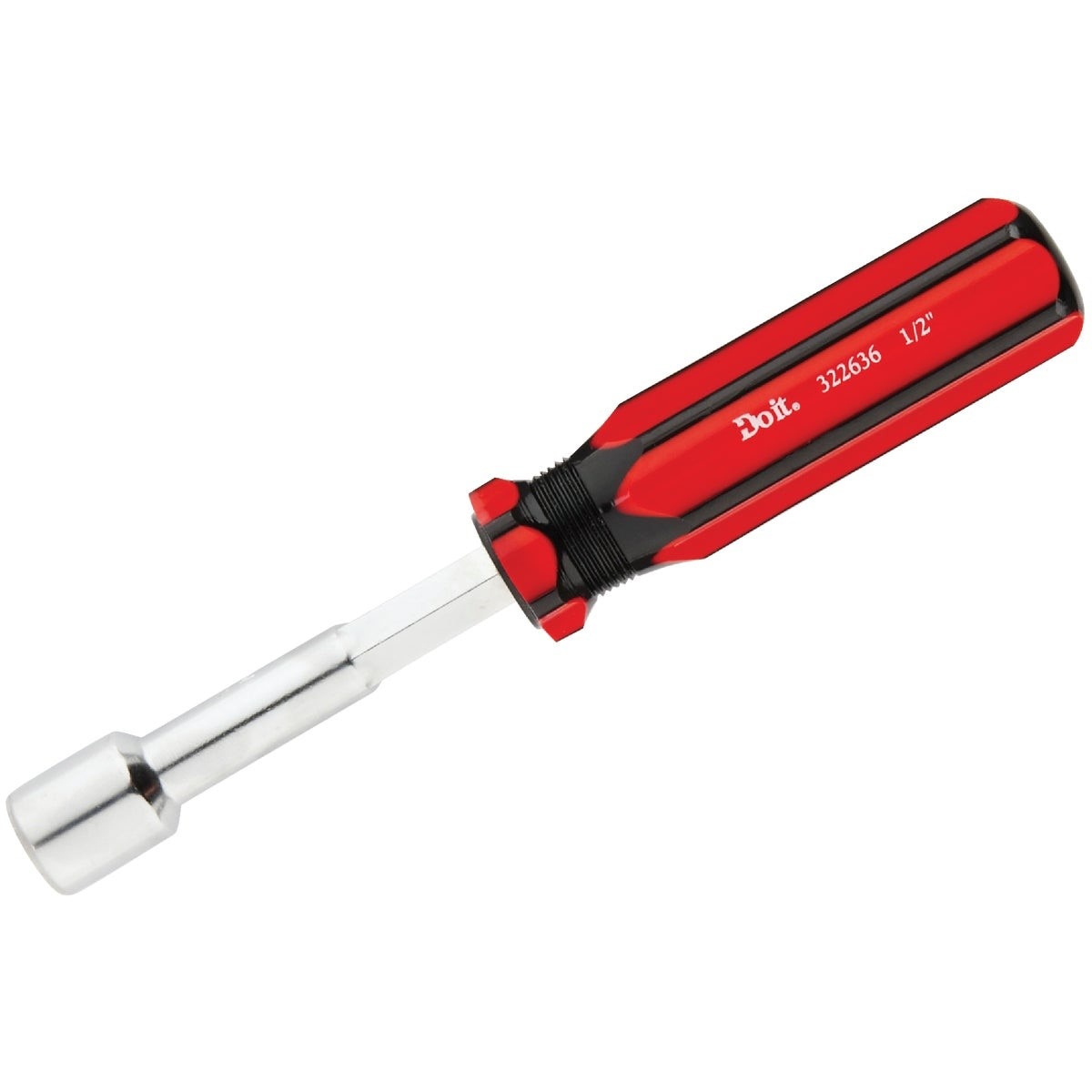 Standard 1/2 In. Nut Driver with 3 In. Solid Shank