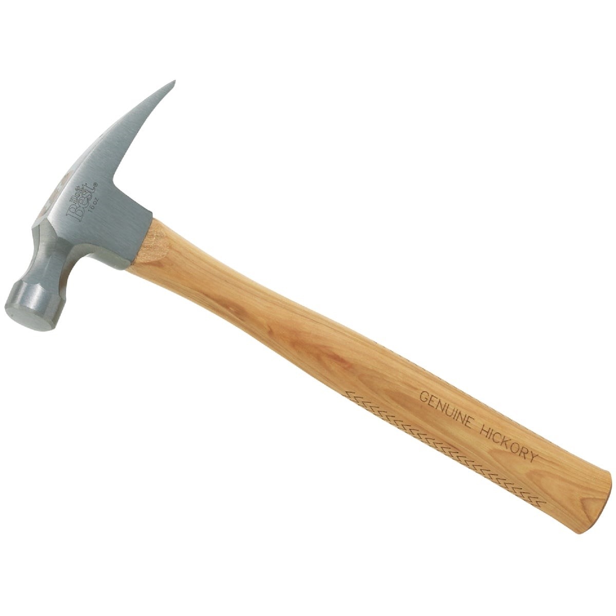 16 Oz. Smooth-Face Rip Claw Hammer with Hickory Handle