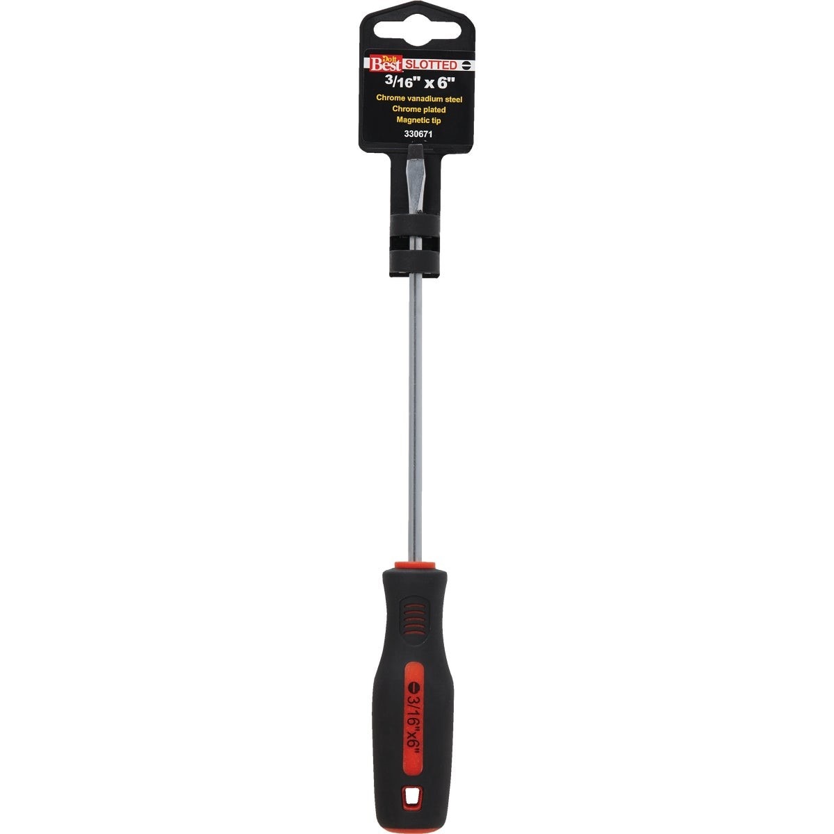 3/16 In. x 6 In. Slotted Screwdriver