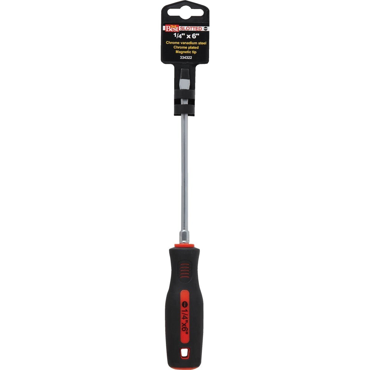 1/4 In. x 6 In. Slotted Screwdriver