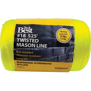 525 Ft. Fluorescent Yellow Twisted Nylon Mason Line