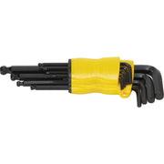 Metric Long Arm and Ball End Hex Key Set, 9-Piece