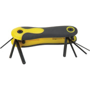 Metric Folding Hex Key Set, 7-Piece