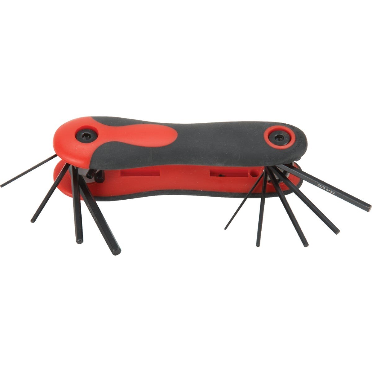 SAE Folding Hex Key Set, 9-Piece