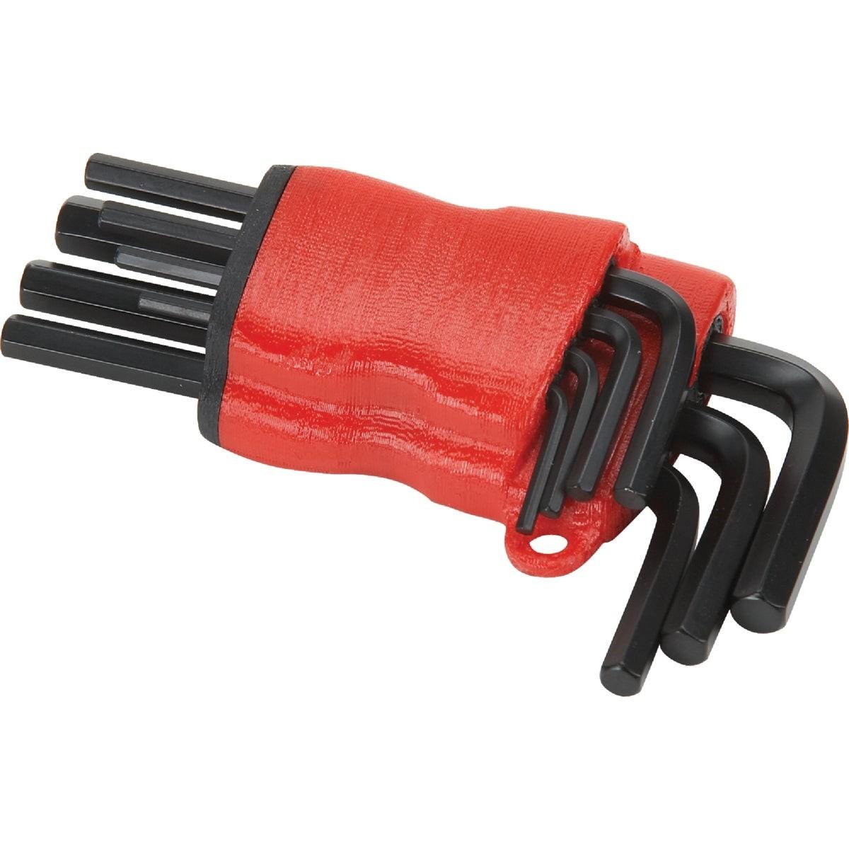 SAE Short Arm Hex Key Set, 7-Piece