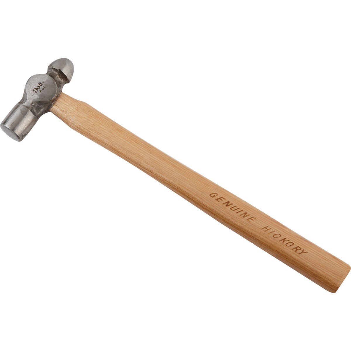 8 Oz. Steel Ball Peen Hammer with Hickory Handle