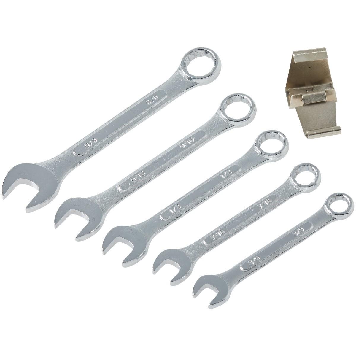 Standard 12-Point Combination Wrench Set (5-Piece)