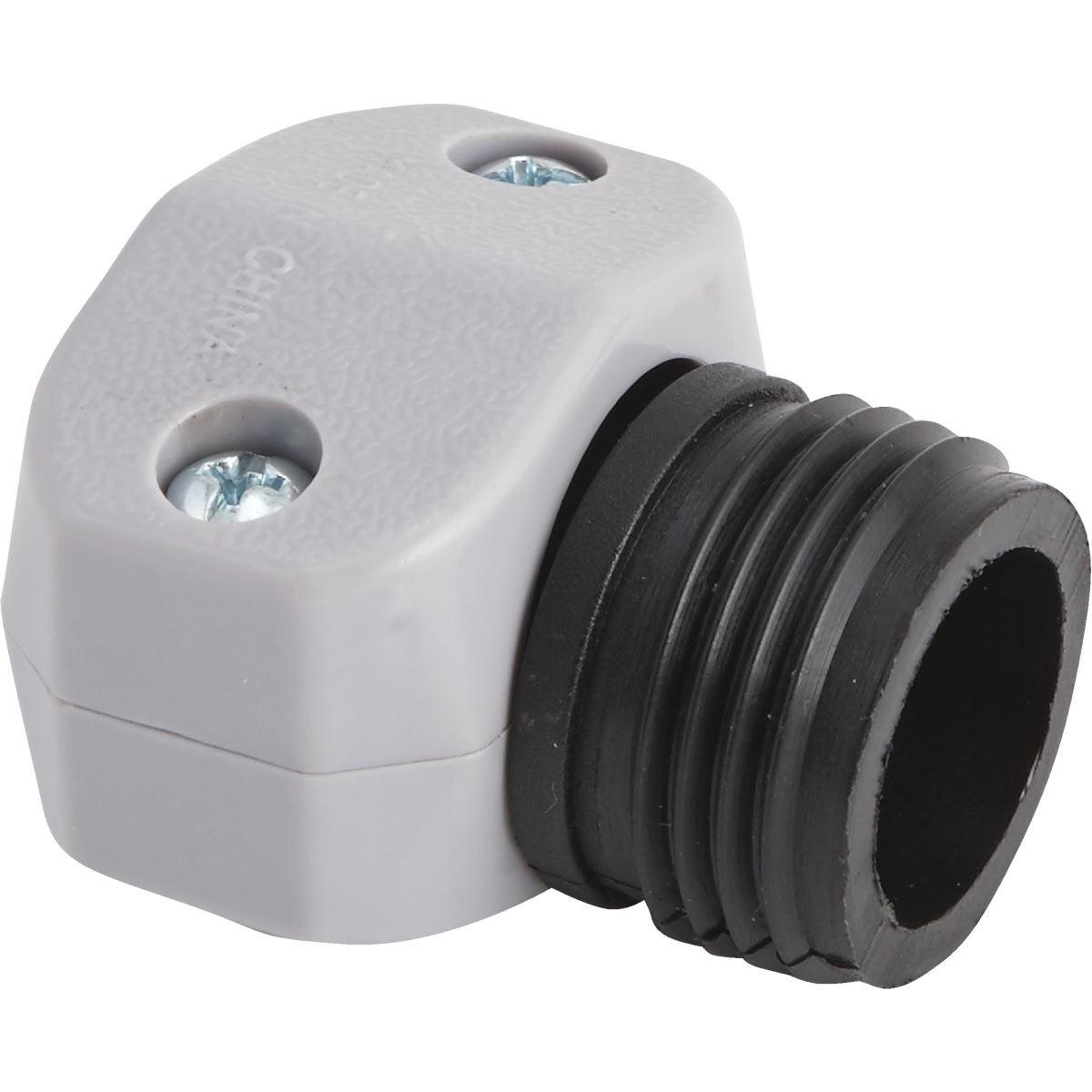39018 Best Garden 1/2 In. Male Poly Hose End Mender Hose Coupling