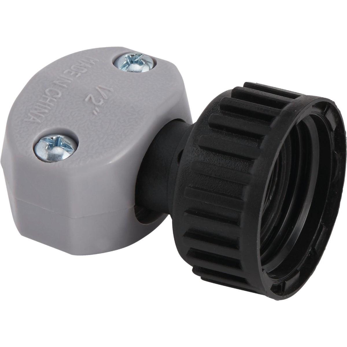 39022 Best Garden 1/2 In. Female Poly Hose End Mender Hose Coupling