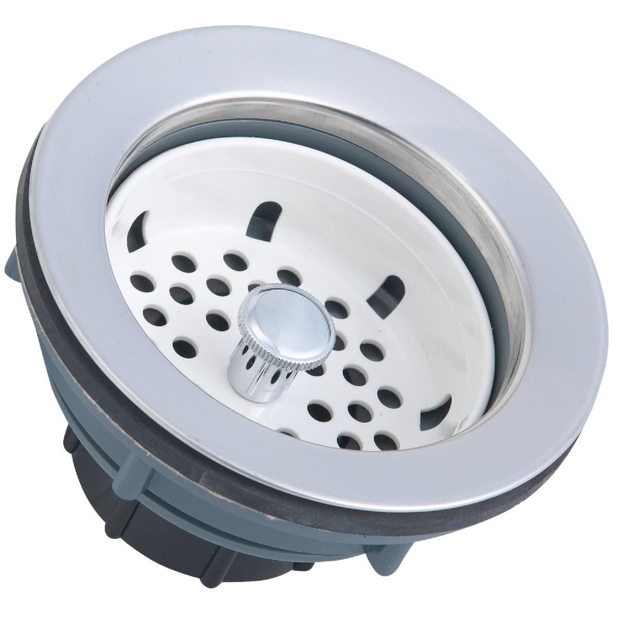 3-1/2 In. ABS & Stainless Steel Basket Strainer Assembly