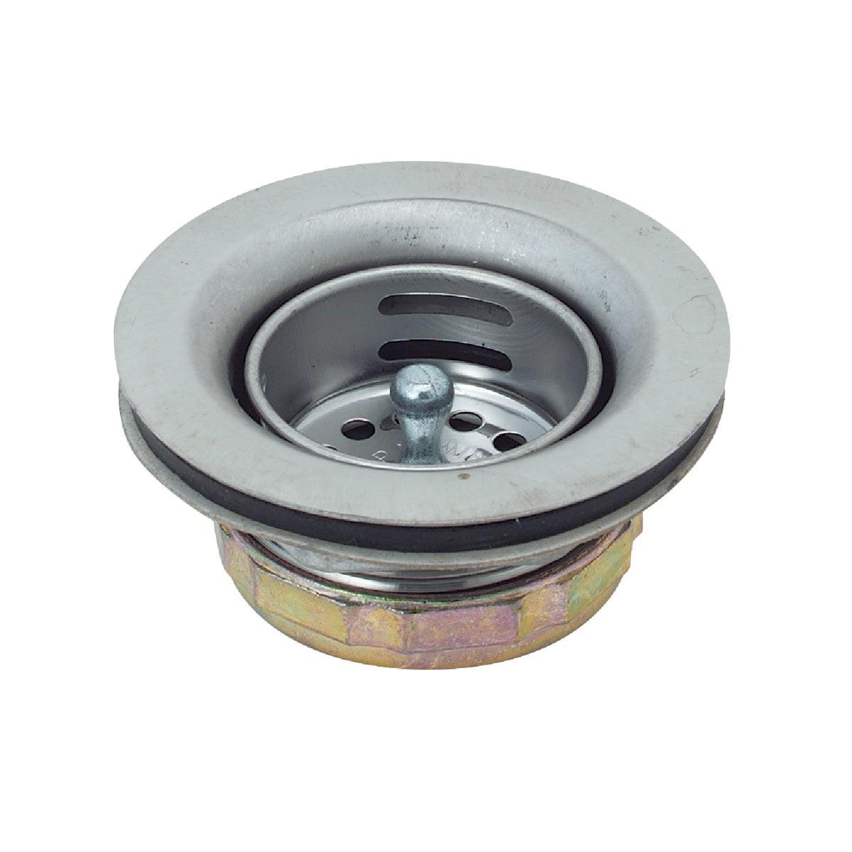 2 In. to 2-1/2 In. Jr. Duo Chrome Basket Strainer Assembly