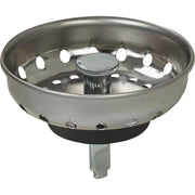 3-1/2 In. Stainless Steel Basket Strainer Stopper