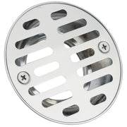 1-1/2 In. Cast Brass Shower Drain with 3-1/2 In. Stainless Steel Strainer