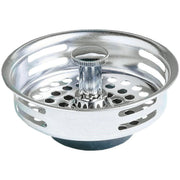 3-1/2 In. Stainless Steel Basket Strainer Stopper