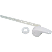 White Tank Lever with Plastic Arm