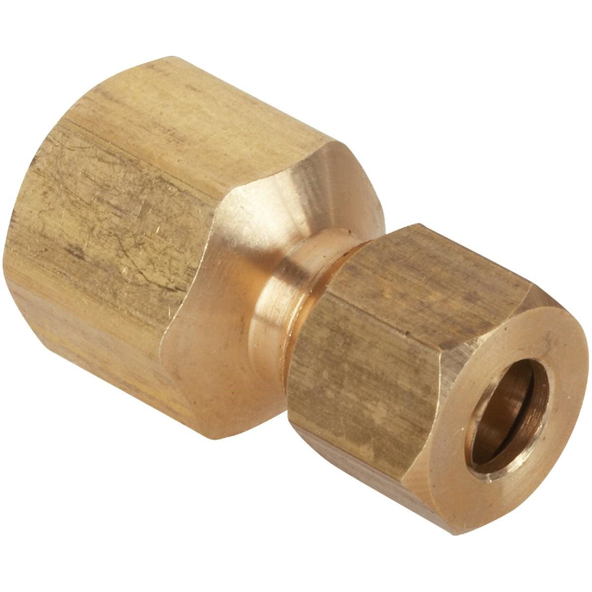 1/4 In. x 1/4 In. Brass Union Compression Adapter