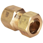 5/8 In. x 1/2 In. Brass Union Compression Adapter