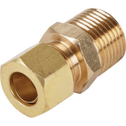 3/8 In. x 3/8 In. Brass Male Union Compression Adapter