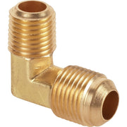 3/8 In. x 1/4 In. MIP 90 Deg. Flare Brass Elbow (1/4 Bend)