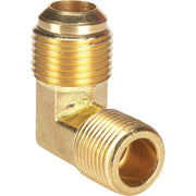 1/2 In. x 3/8 MIP 90 Deg. Flare Brass Elbow (1/4 Bend)