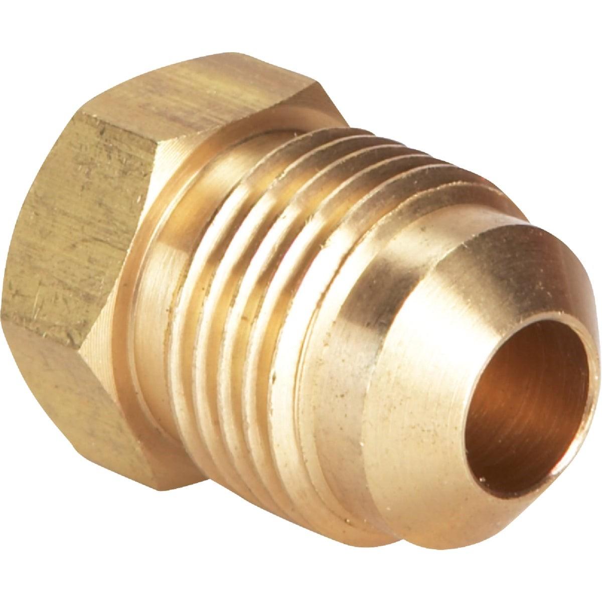 3/8 In. Brass Low Lead Flare Plug