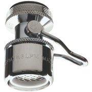 1.5 GPM Dual Thread Faucet Aerator with On/Off Switch