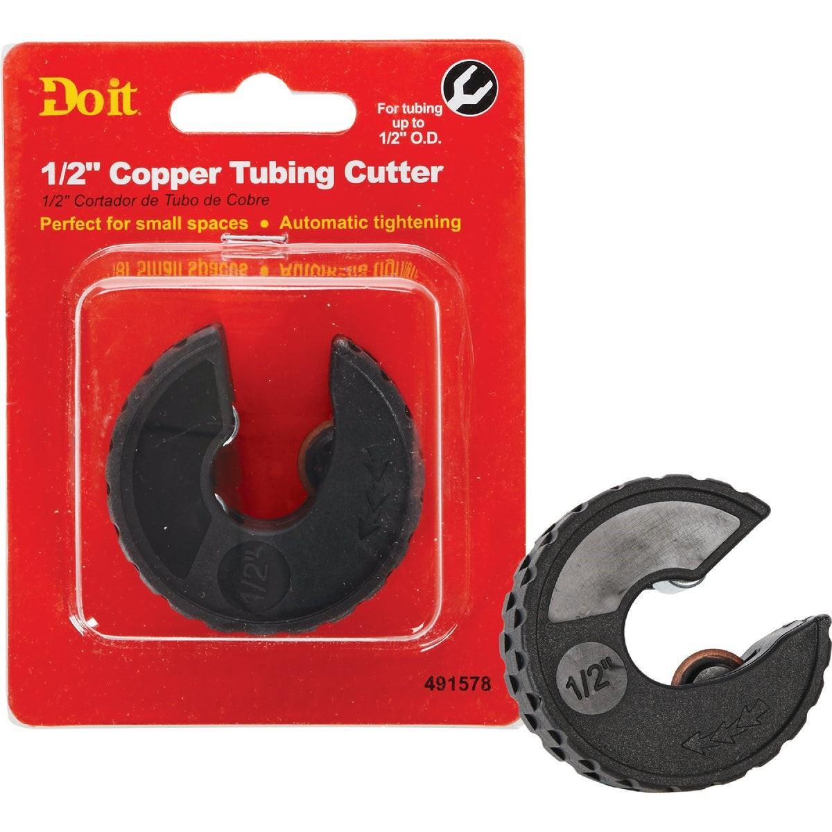 Spring Loaded 1/2 In. Copper Tubing Cutter