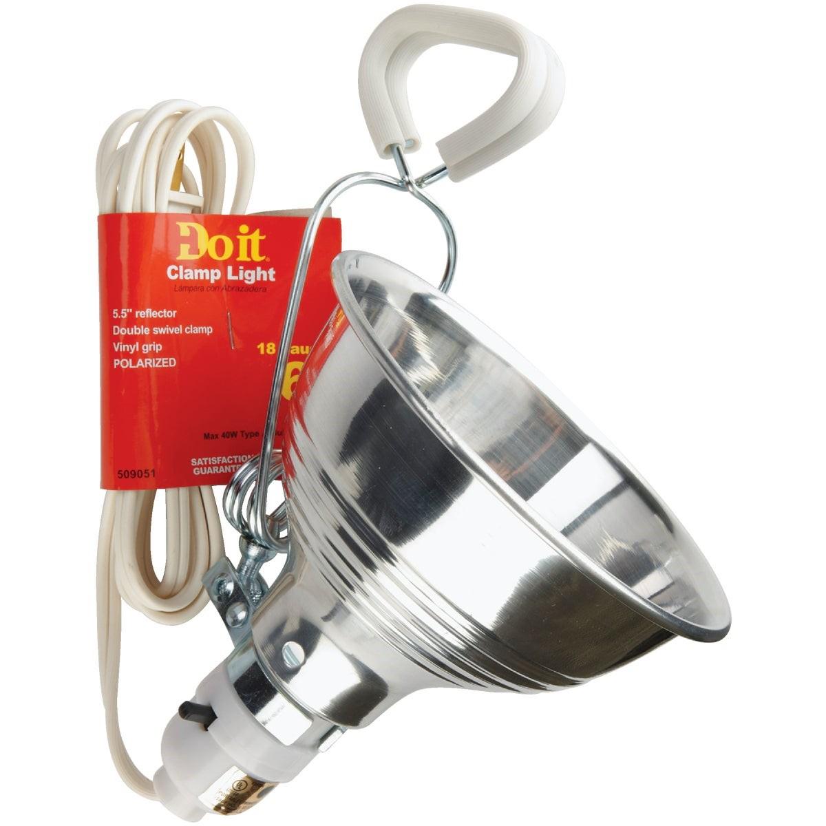 509051 60W 5-1/2 In. Utility Clamp Lamp