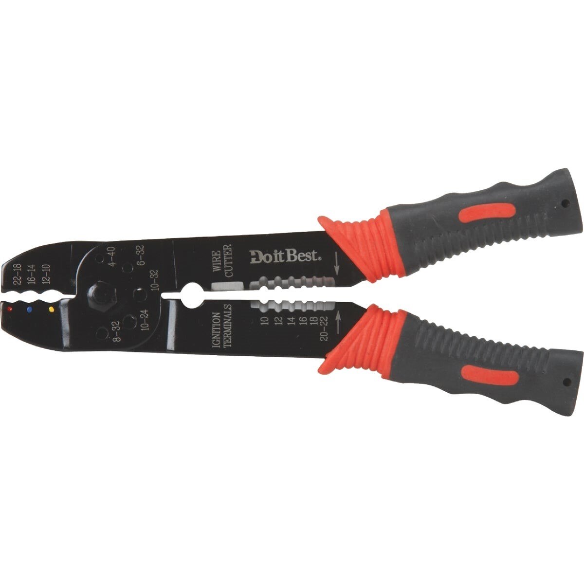 8 In. Solid/Stranded Carbon Steel Coaxial Crimping Tool