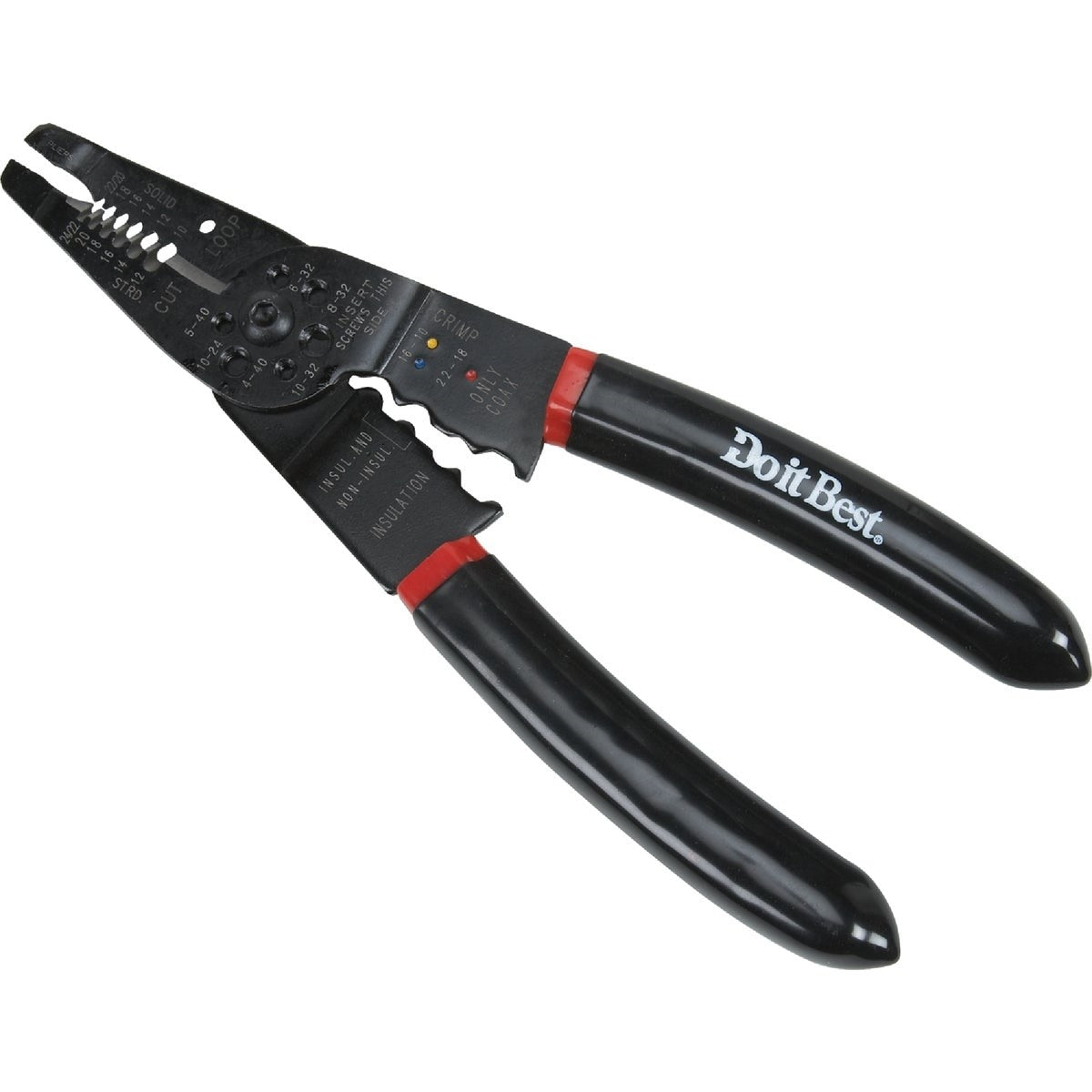 8 In. 10 AWG to 22 AWG Solid/Stranded Multi Cut & Wire Stripper